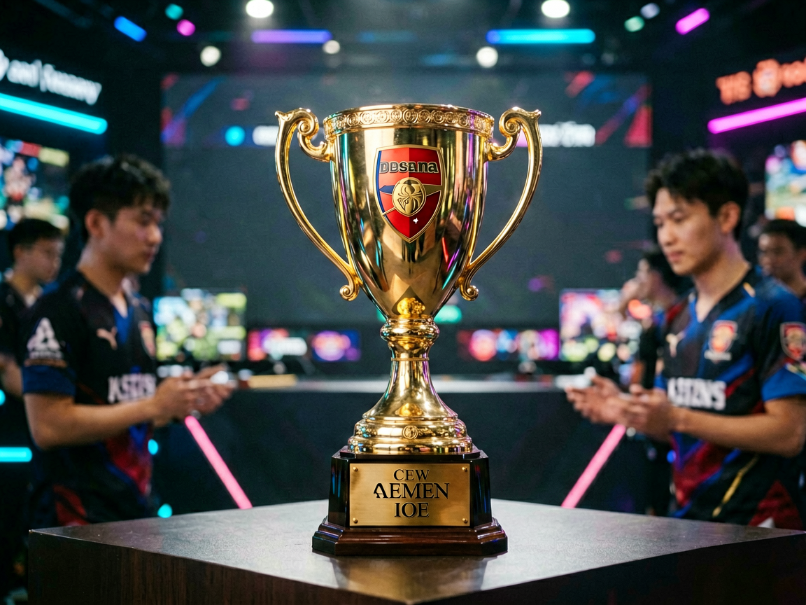 电竞比赛奖杯与战队荣誉